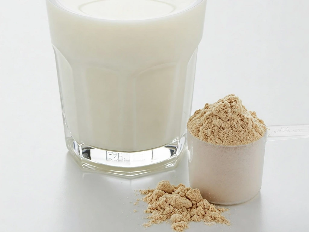 Uống bột protein với sữa hay nước sẽ tốt hơn?- Ảnh 1.