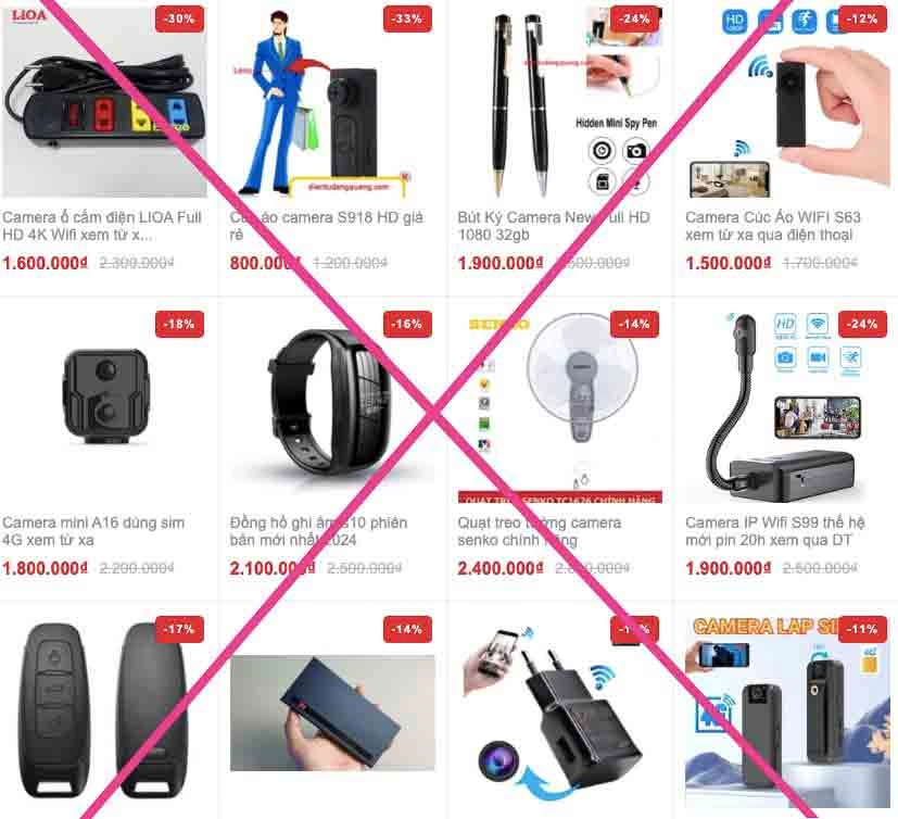 Sự bùng nổ của thiết bị ghi hình ngụy trang - Ảnh 1.