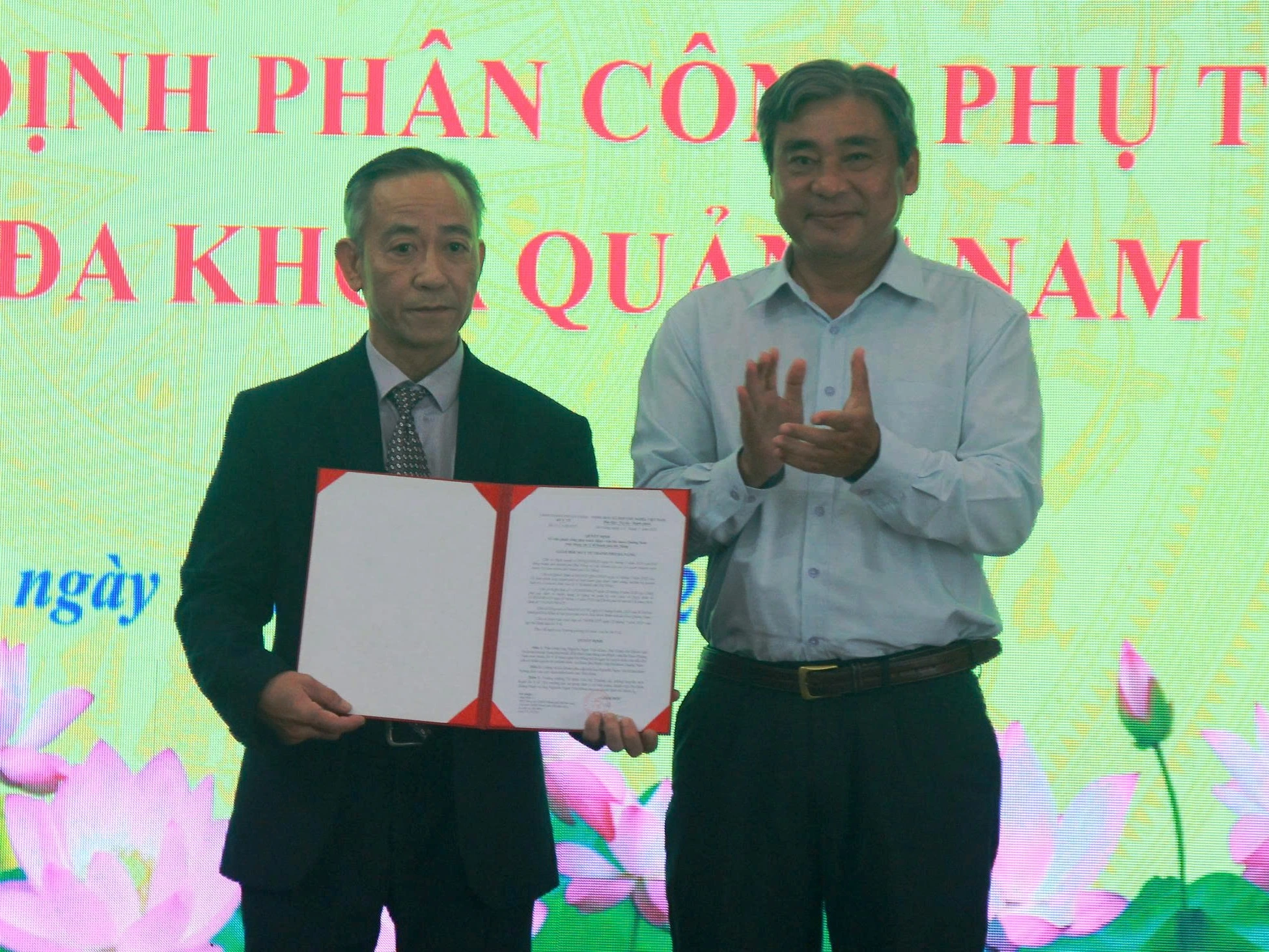 Đà Nẵng: Ông Nguyễn Ngọc Văn Khoa được giao phụ trách Bệnh viện đa khoa Quảng Nam- Ảnh 1.